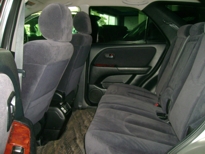 Rear interior